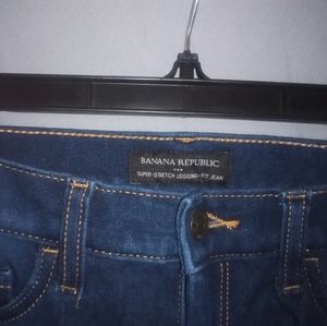 Size six fitted jeans